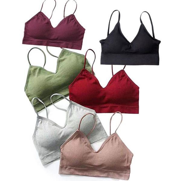 

female bra sling bra seamless for women back hollow women bras, Red;black