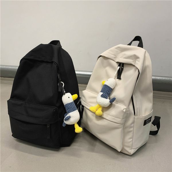

both shoulders package 2019 school wind seagull pendant a bag backpack
