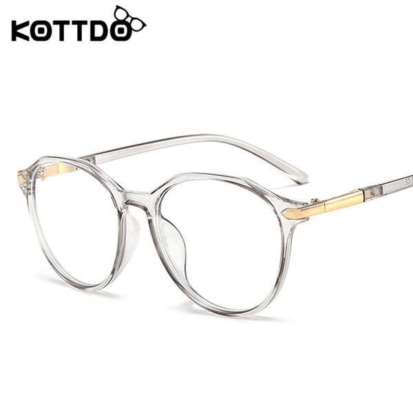 

kottdo blue light glasses computer glasses gaming uv400 goggles transparent frame female anti blue ray, Black