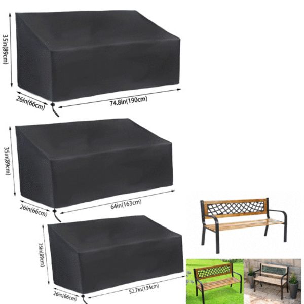 

faroot outdoor bench dustproof waterproof cover outdoor furniture storage cover waterproof