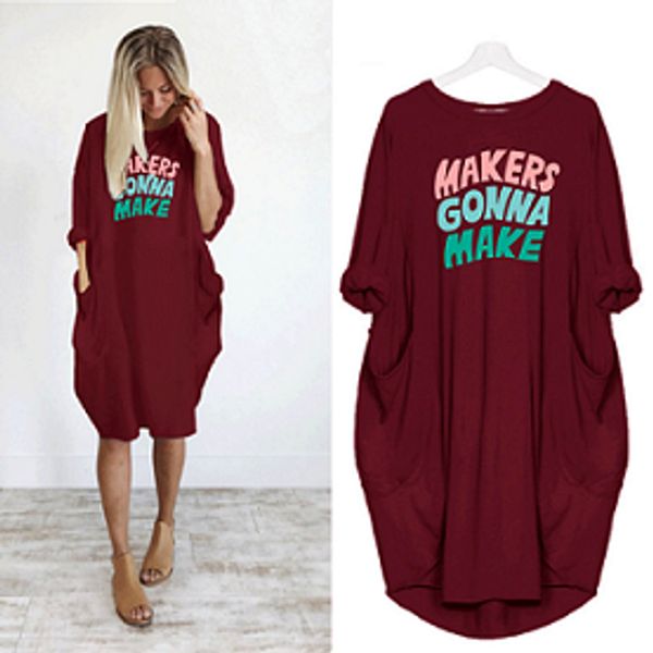 

women summer letter dresses 2020 new arrival fashion letters printing dress womens casual loose breathable dresses 2020 selling, Black;gray