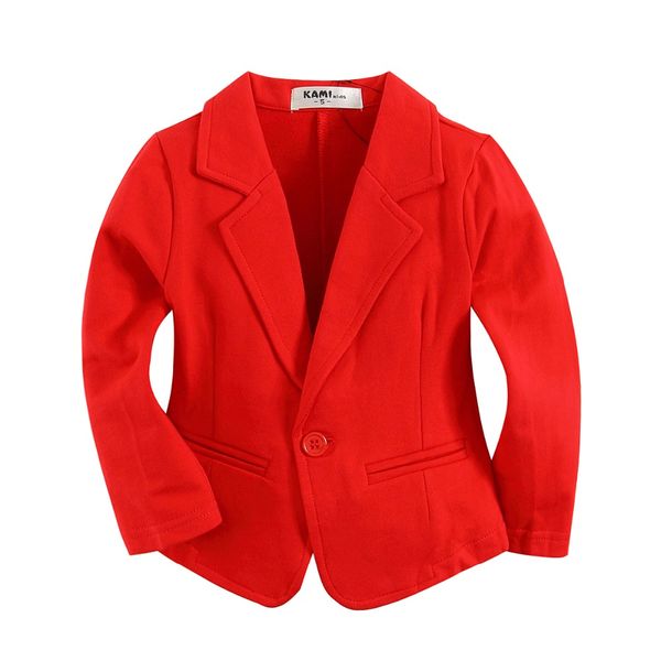 

new arrival knitted cotton 100% toddler boy blazer bj11 solid red, Blue;gray