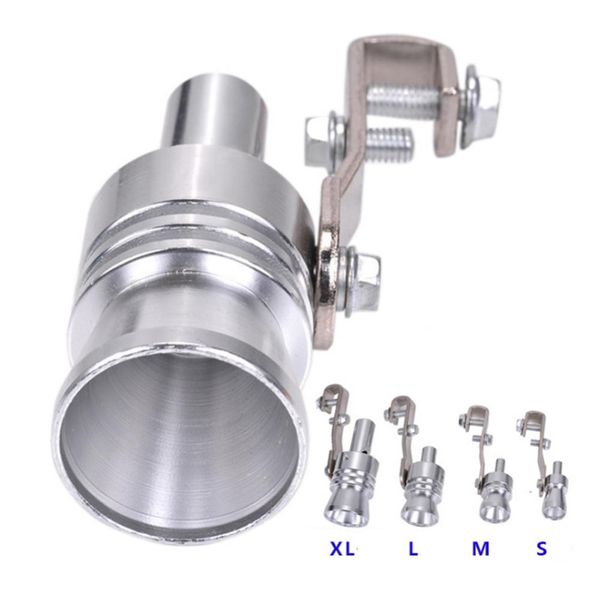 

100% genuine universal car turbo sound whistle muffler exhaust pipe auto blow-off valve simulator