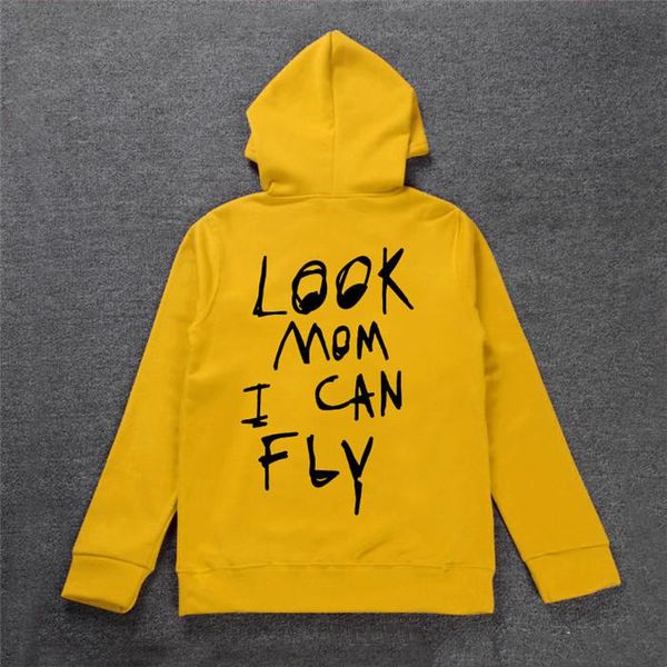 

мода мужская осень дизайнерские толстовки solid color letter печать homme одежда мода hip hop повседневная одежда, Black