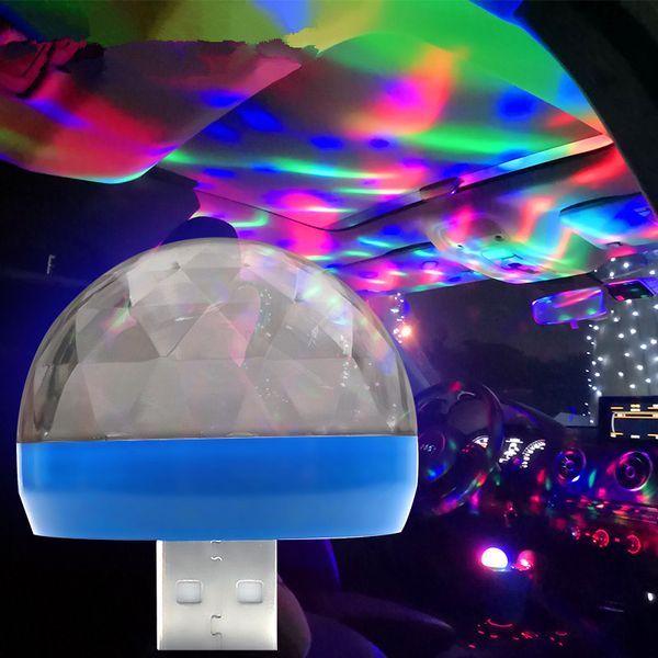 

new arrival mini usb decorative dj led light rhythm flash colorful sound control children lamp for car festival party