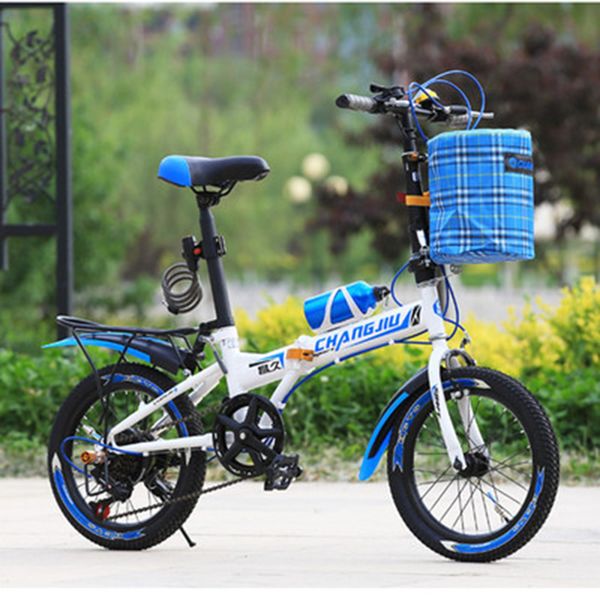 

folding bike 20-inch speed change bicycle student folding bicycle