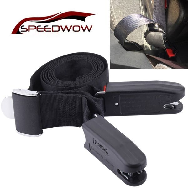 

speedwow universal car baby safe seat strap isofix soft belt harness strap seat belt clips anchor holder cover shoulder