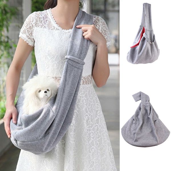 

pet sling carrier bag tote shoulder dog puppy purse pouch travel  new