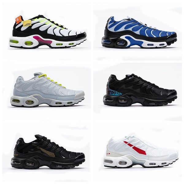 

new plus zooms pegasus turbo running shoes for mens tn plus trainers chaussure homme maxes sports sneakers size 40-46, White;red