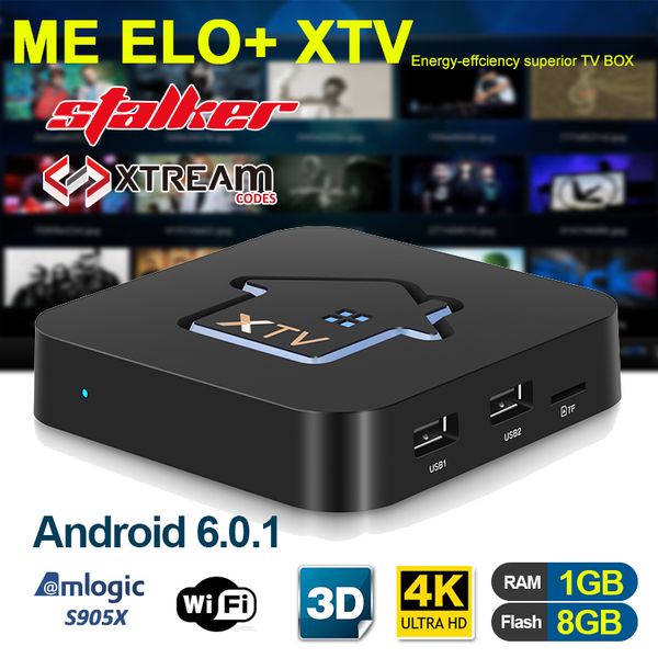 

android tv set top box 2019 новое прибытие amlogic s905x android 6,0 ​​зефир флэш 8gb ddr3 8gb mag box meelo + media player