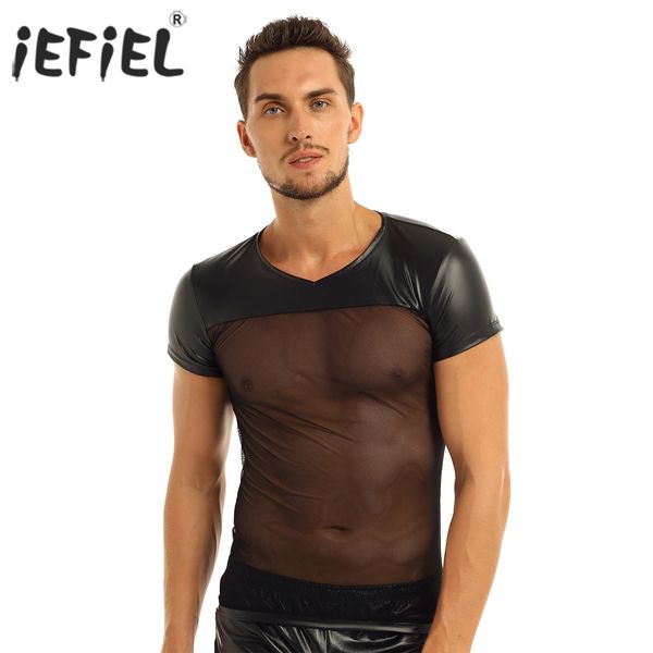 camiseta malla hombre