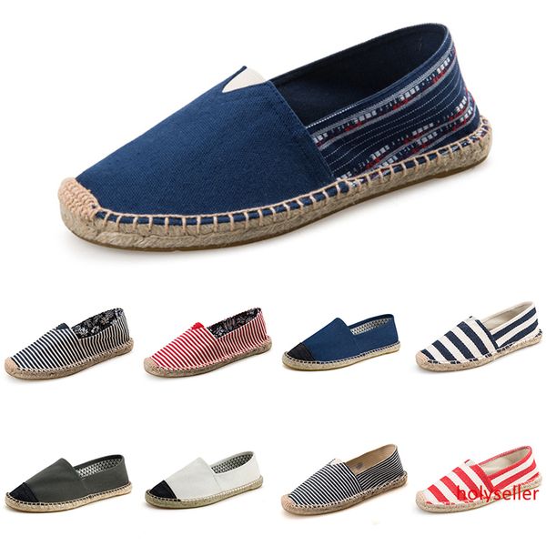 

2020 fashion lady s casual shoes espadrilles triple black white brown wine red green khaki outdoor jogging walking shoes main10