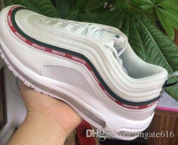 

2019 air cushion 97s og metallic gold silver bullet triple white black 97s trainers undefeated plus tn undftd sneakers 36-45 02