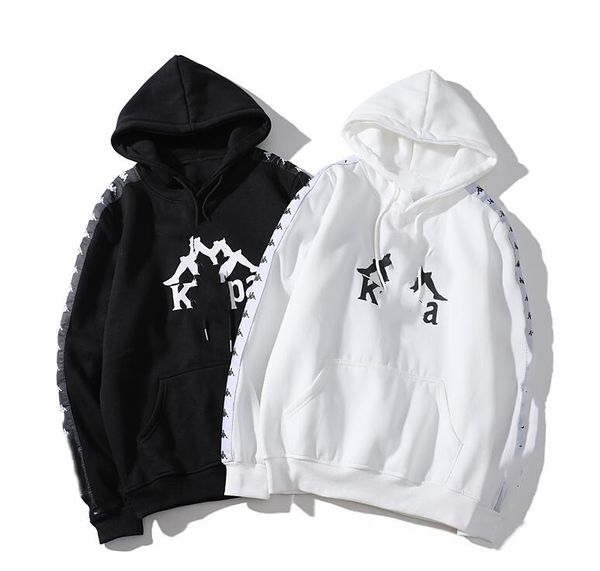 

vyp kappa men's and women's hoodie classic black and white pullover hoodie size s-2xl
