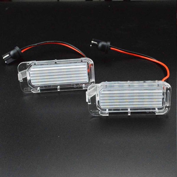 

1 pair white canbus 12v led number license plate light lamp for focus 5d/fiesta/mondeo mk4/c-max mk2/s-max/kuga/galaxy