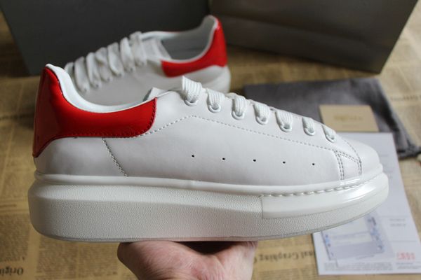 

designer men women shoes real leather sneakers comfortable shoes, Black