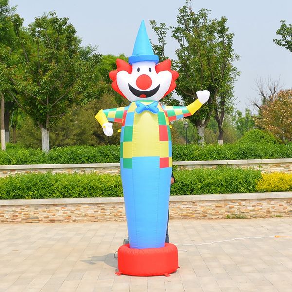 

3m h mini air dancer balloon inflatable air puppet dancer waving clown model stand come with blower for canada