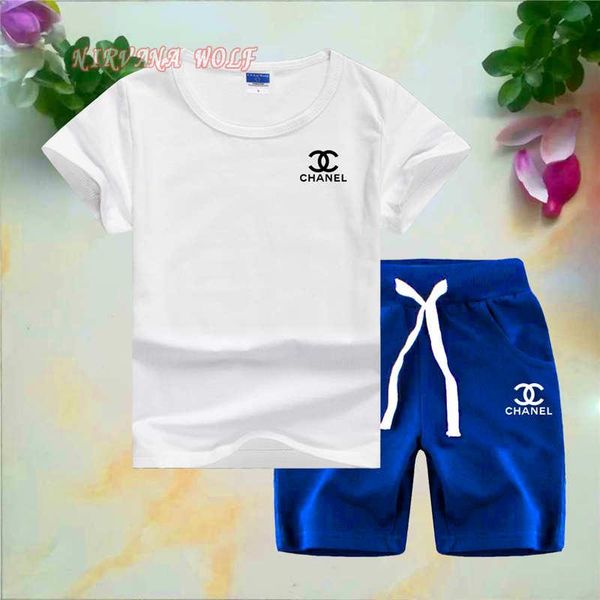 

CHEL Little Kids Sets 1-7T Детская футболка с круглым вырезом с короткими штанами 2 шт. / Компл