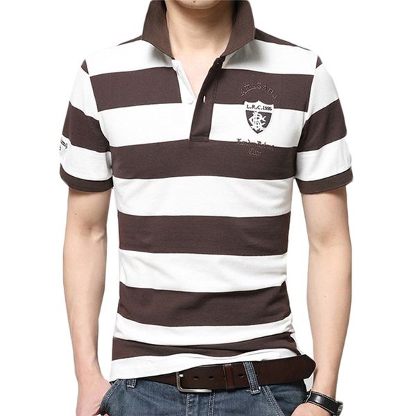 

бренд повседневная летняя новая полосатая рубашка с коротким рукавом мужчины высокое качество хлопка мужские нагрудные футболки мода топы, White;black