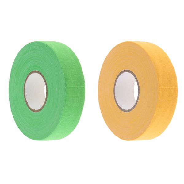 

2pcs ice hockey tape 1\" x 25 yards grade stick blade wrap grip cover sleeve