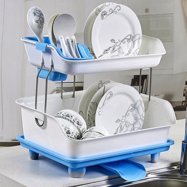 

многофункциональные dish стойки держатели кухня посуда посуда палочки для хранения организатор блюдо полка кухонные принадлежности хранение