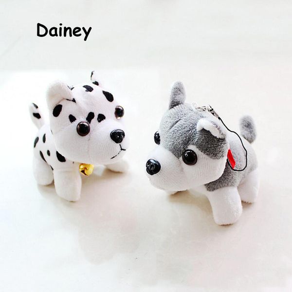 

1pcs 8*10cm kawaii small dog dalmatian plush toys stuffed animals fluffy teddy dolls soft kids toys mrt14