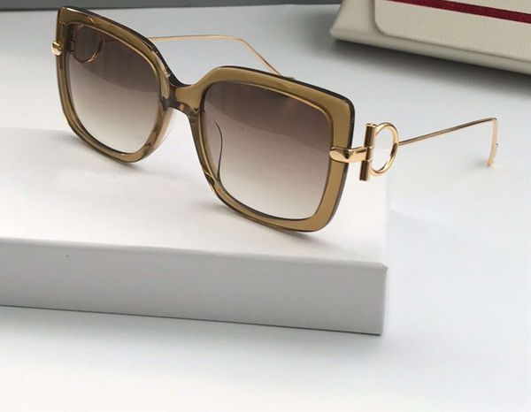 

women designer square sunglasses sf913 913 brown/solid brown sun glasses gafas de sol new wth box, White;black