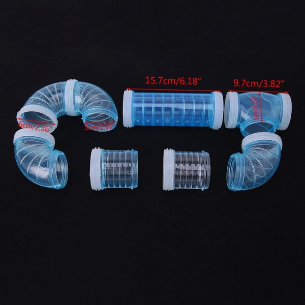 

new hamster external diy pipeline tunnel fittings tube exercise cage accessories