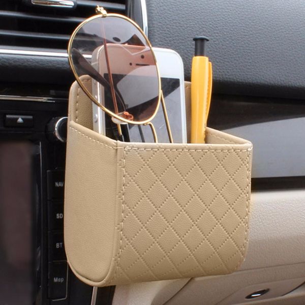 

pu leather car pocket organizer seat console gap filler side seat crevice storage box universal side gap pocket gray