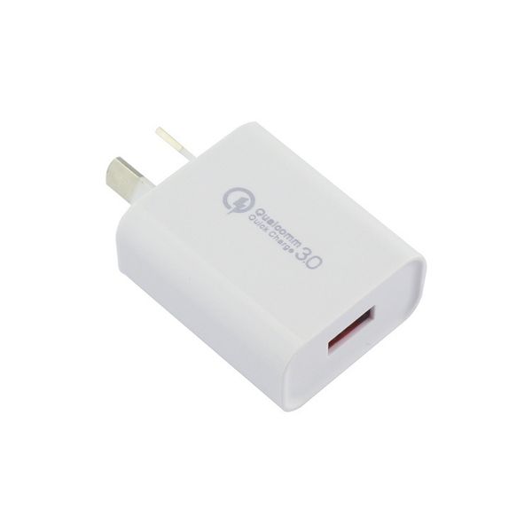 

Qc 3 0 au fa t charger real power adapter wall charging travel home au plug for univer al mart phone
