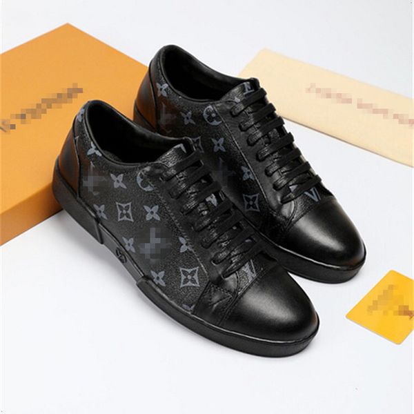 

new arrival mens casual shoes men sneakers men fashion luxurious shoes sheepskin insole model, Black