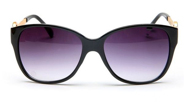 

glass lens square frame fashion women coating sunglasses summer designer vintage gradient driving sunglasses with original box, White;black