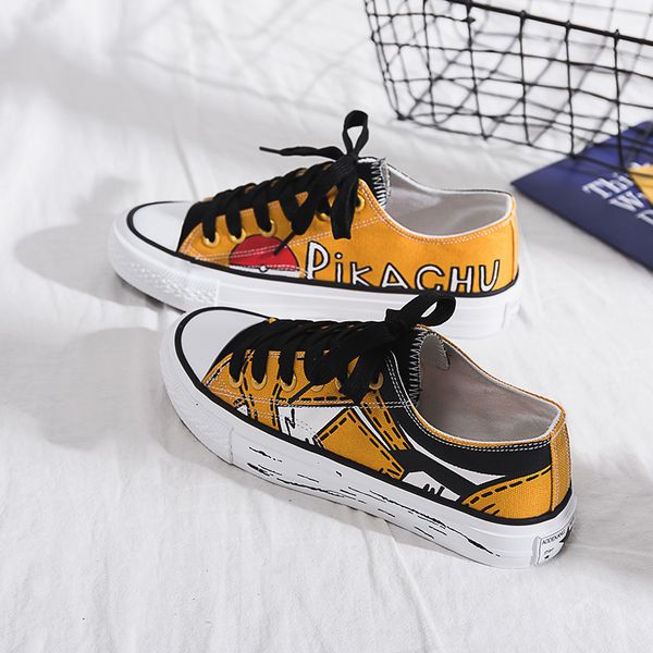 

men women new arrive casual shoes designer womens canvas shoes blue red white green classic mens flat shoes, Black