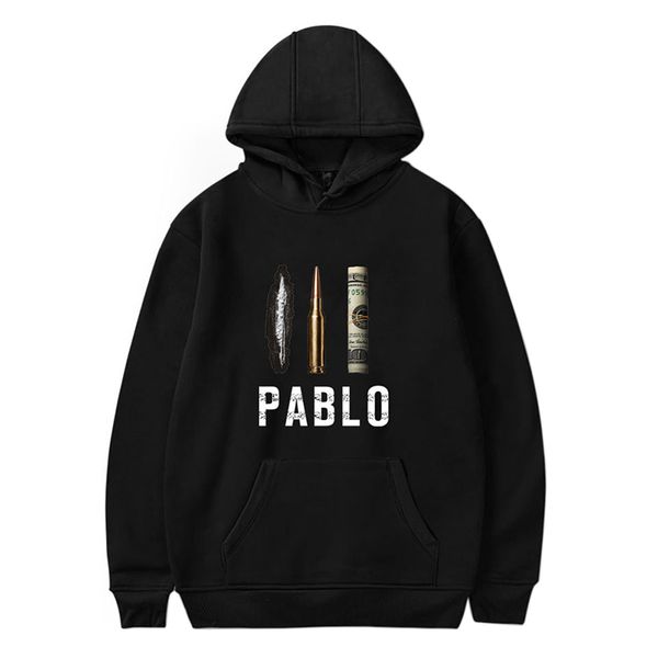 

new american drama narcos lord pablo escobar loose large size hooded sweater coat new, Black;blue