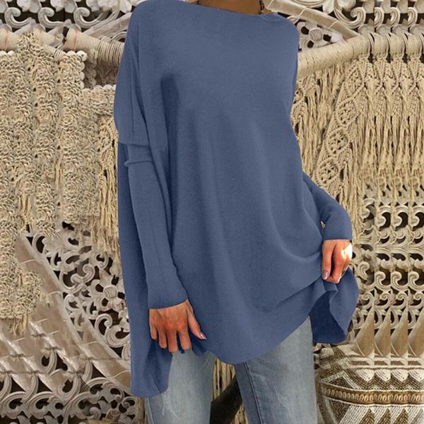 

women's t-shirt dihope women long sleeve solid fashion t shirts 2021 arrival casual loose pullover jumper plus size s~3xl, White