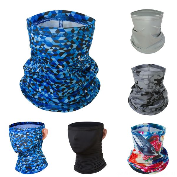 

yerlw horror skull half cosplay scarf skull ski bicycle halloween face mask ghost scarf bandana neck warmer party headband magi, Black