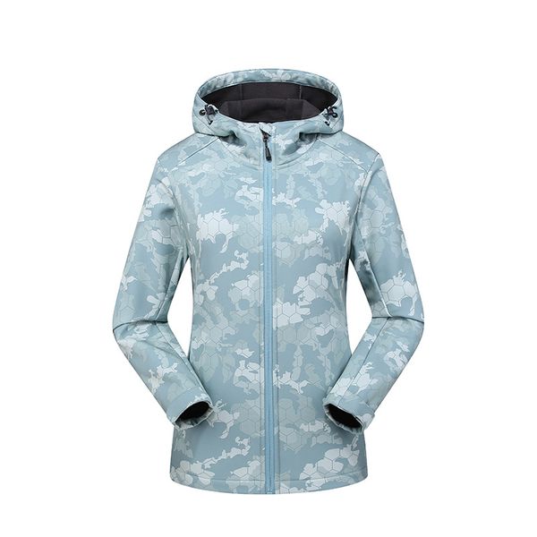 

марка мужчины женщина камуфляж soft shell jacket мужчины водонепроницаемые ветрозащитные куртки женского открытый отдых туризм рыбалка, Blue;black