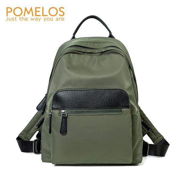

pomelos waterproof women backpack 2019 fashion backpack women fabric roomy school bag travel ladies female