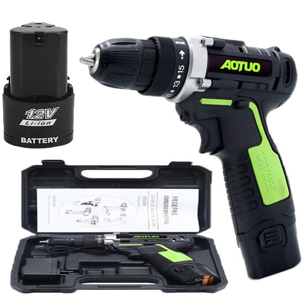 

12v lithium battery q83 charging drill multifunctional electric screwdriver charging hand drill