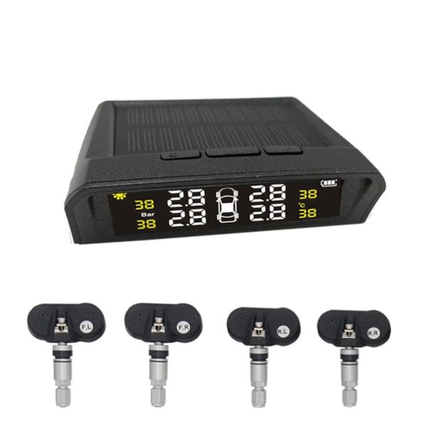 

bx-11 solar tire pressure monitoring system tpms tire pressure sensing system monitoring external