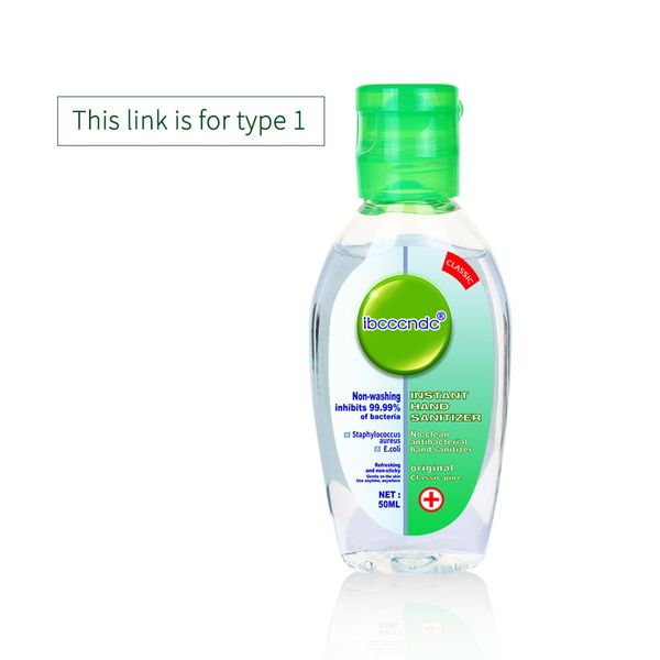 

mini kid hand sanitizer 50ml travel portable amino acid hand sanitizer gel effective disinfection hand cleaner disposable rinse gel