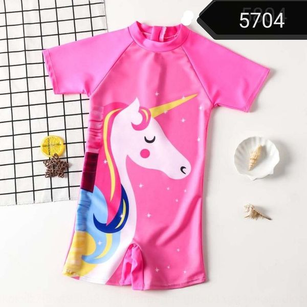 

drrqe детский купальник мальчик и цельная средней девочки и большой детский длинный короткий рукава мило swimwea бич купальник купальник мал, White;black