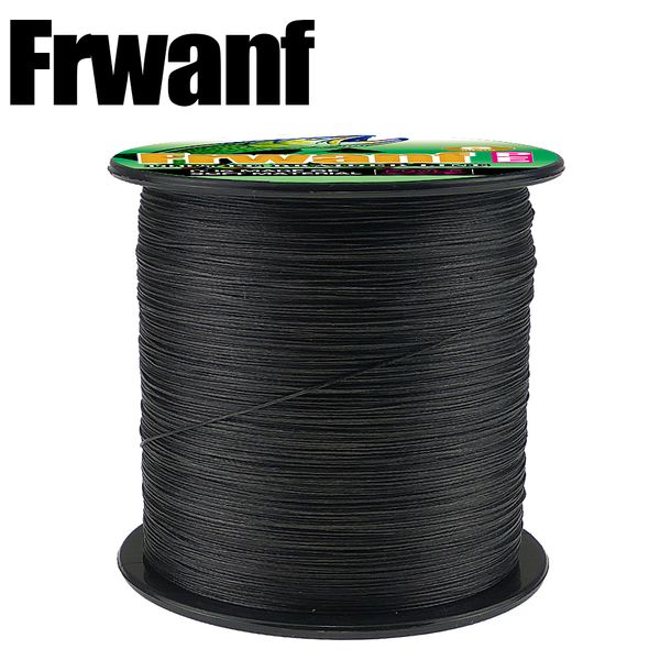 

frwanf 8 strand super strong pe multifilament fishing line 300m 330yards braided fishing line 8 braid weaves rope 6lb - 300lb
