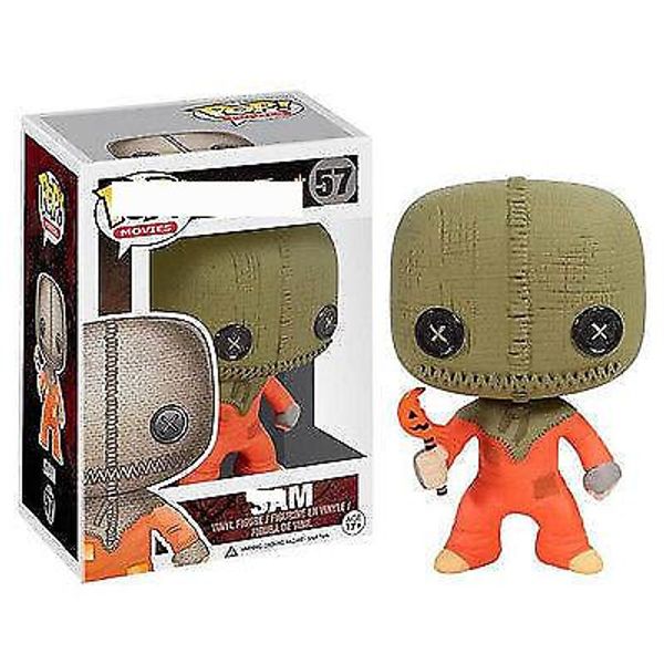 

kids 2019 funko pop anime pumpkin kids sam vinyl action figure with box #57 toy gift good quality for kids toys