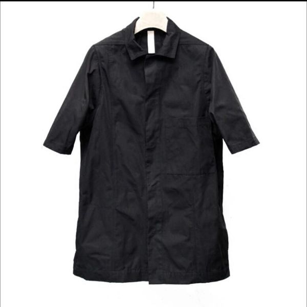 

men's fashion loose and comfortable hair stylist trend dashing restore ancient ways short sleeve shirt plus size clothing s~5xl, White;black