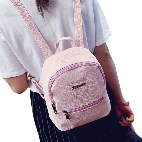 

women backpack girls leather school bag travel satchel women shoulder rucksack large capacity bags#t2