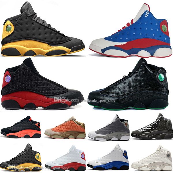 

Wholesale 13 13s Cap And Gown Terracotta Blush Mens Basketball Shoes Chicago Black Infrared Flints Bred Men Sport Sneakers Designer EUR36-47