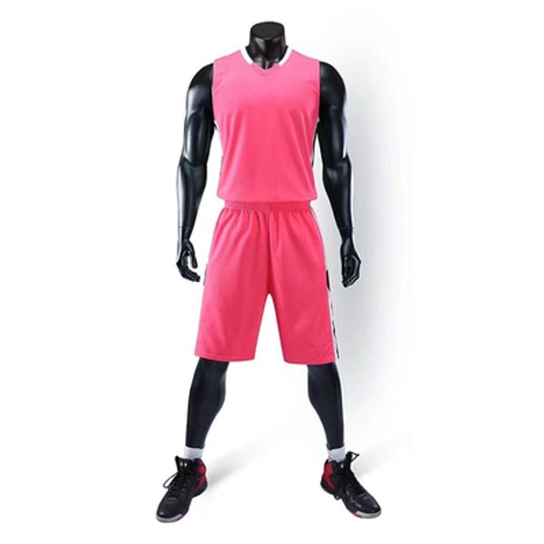 

2020 khkai ncaa asian size basketball jersey college tracksuits kids men throwback training jersey set child sports clothing, Black;red