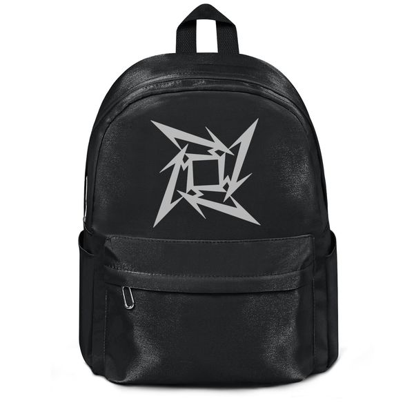 

metallica symbol king of metal fashion sack reusable wool shoulder backpack design cool personalized outdoor woollen backpack skull rose