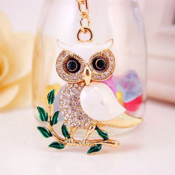 Kids Birthday Party Favors Baby Shower Gifs For Guests Owl Crystal Rhinestone Keychain Car Key Chain Charm Party Goods Party Invitations From Zjbaddy